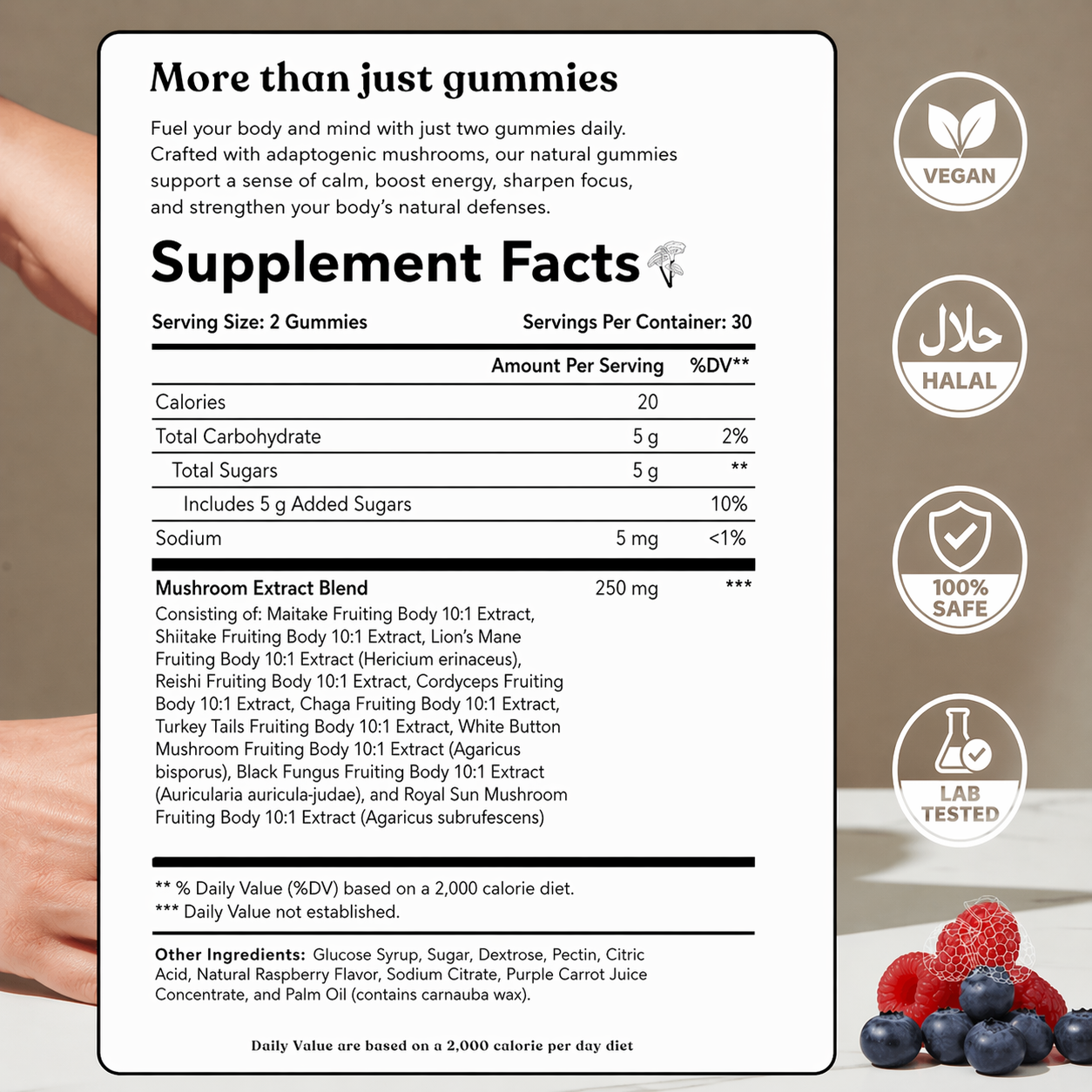 ENERGY & FOCUS GUMMIES